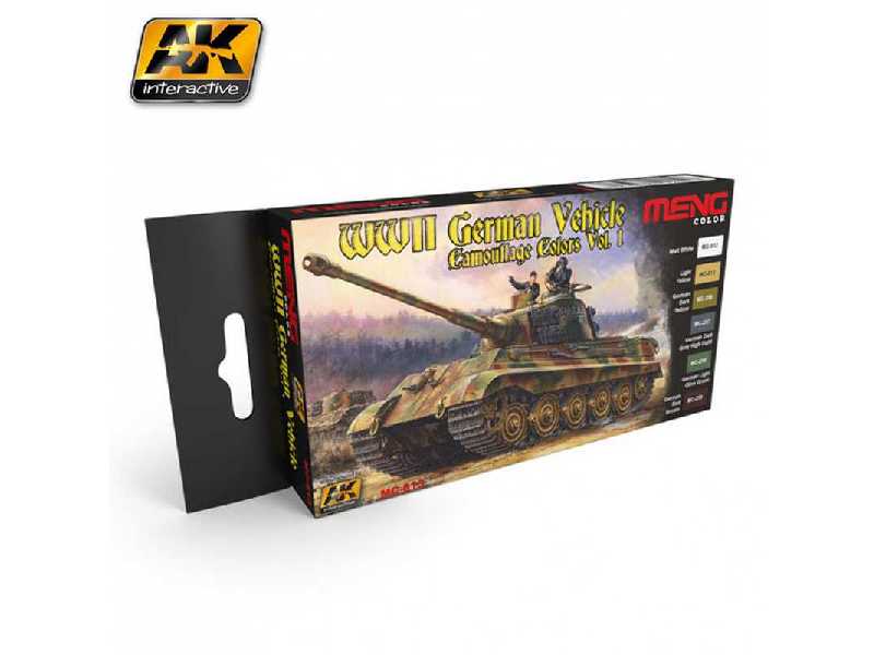 WWii German Vehicle Camouflage Colors Vol.1 - zdjęcie 1 WWii German Vehicle Camouflage Colors Vol.1 - zdjęcie 1