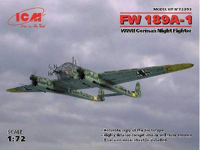 Focke-Wulf FW 189A-1 - niemiecki nocny myśliwiec II W.Ś. - zdjęcie 10