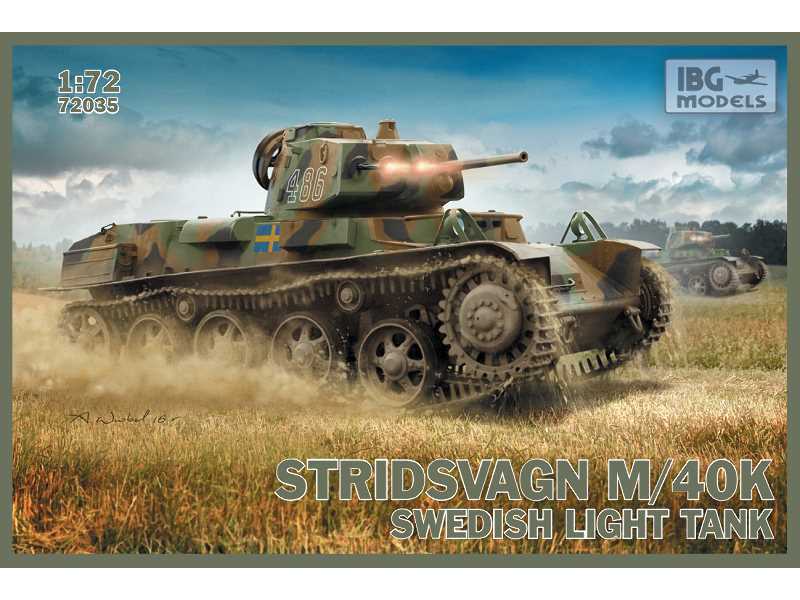Stridsvagn m/40 K - lekki czołg szwedzki - zdjęcie 1 Stridsvagn m/40 K - lekki czołg szwedzki - zdjęcie 1