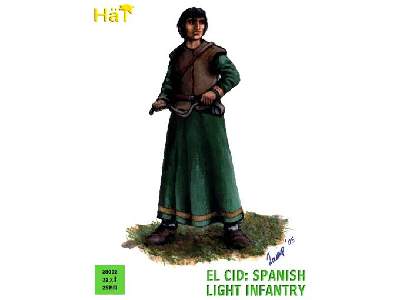 Figurki Hiszpańska lekka piechota El Cid - zdjęcie 1