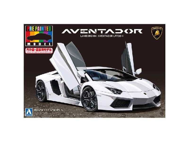 Lamborghini Aventador Lp700-4 White Pearl - zdjęcie 1