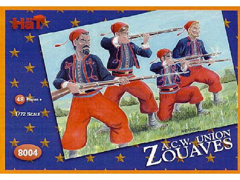 Figurki Żuawi Unii - Wojna Secesyjna - zdjęcie 1 Figurki Żuawi Unii - Wojna Secesyjna - zdjęcie 1