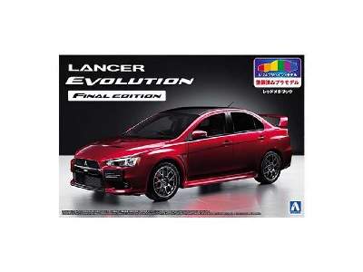 Lancer Evolution X Final Edition - Red-meta - zdjęcie 1