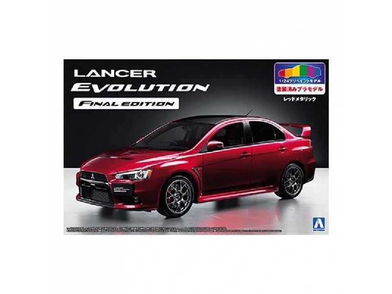 Lancer Evolution X Final Edition - Red-meta - zdjęcie 1