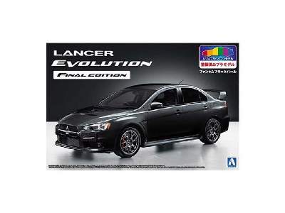 Lancer Evolution X Final Edition Black-pearl - zdjęcie 1