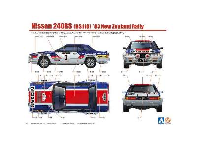Nissan 240rs ’83 New Zealand Rally - zdjęcie 2