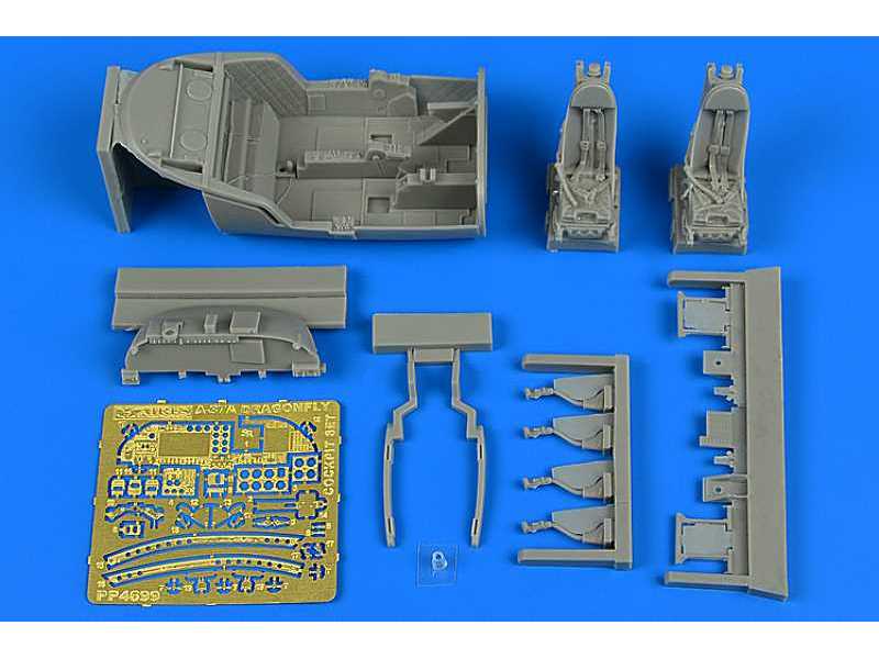 A-37A Dragonfly cockpit set - Trumpeter - zdjęcie 1