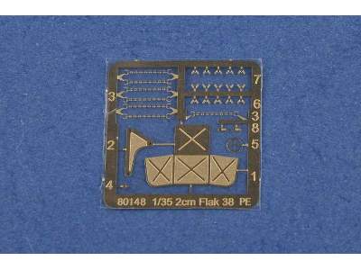 Działo p.lotnicze 2cm Flak38 późne z przyczepką Sd. Ah 51 - zdjęcie 6