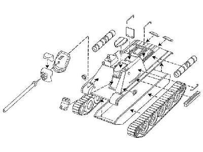 Niszczyciel czołgów SU85  - 2 szt. - zdjęcie 2
