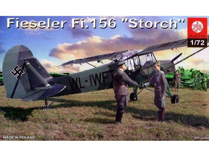 Fieseler Fi.156 Storch - samolot rozpoznawczo-łącznikowy - zdjęcie 1 Fieseler Fi.156 Storch - samolot rozpoznawczo-łącznikowy - zdjęcie 1