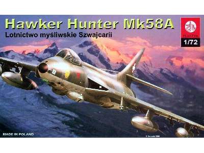 Hawker Hunter Mk58A - lotnictwo myśliwskie Szwajcarii - zdjęcie 1
