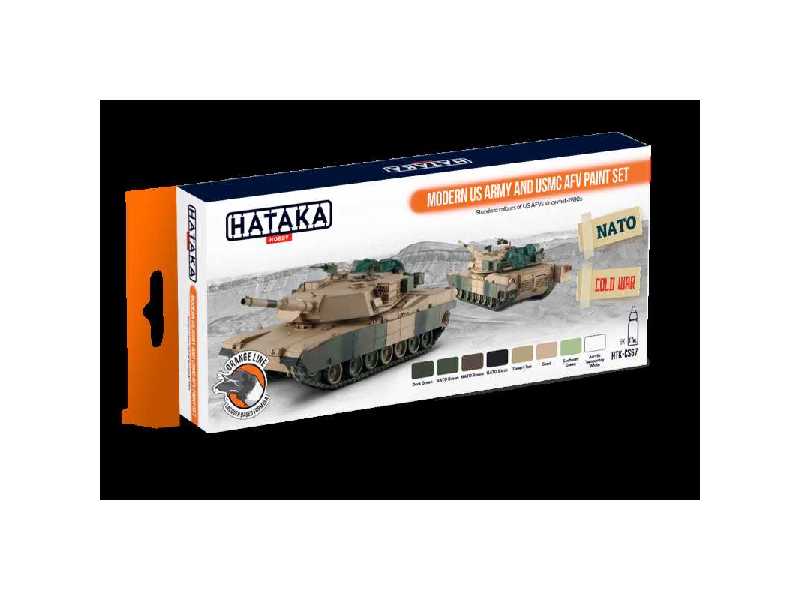 HTK-CS67 Modern US Army & USMC AFV set - zdjęcie 1 HTK-CS67 Modern US Army & USMC AFV set - zdjęcie 1