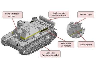 Niemiecki SU-76i z wieżyczką dowódcy - zdjęcie 3