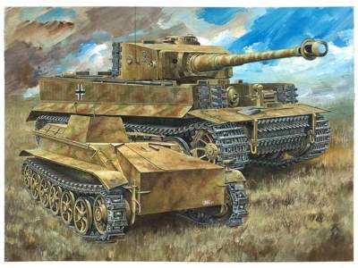 Pz.Kpfw.VI Ausf.E Tiger I Mid Production mit Borgward Ausf.A  - zdjęcie 1