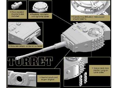 Pz.Kpfw.VI Ausf.E Tiger I Mid Production mit Borgward Ausf.A  - zdjęcie 11
