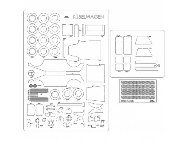 Kubelwagen - szkielet, detale - zdjęcie 1 Kubelwagen - szkielet, detale - zdjęcie 1