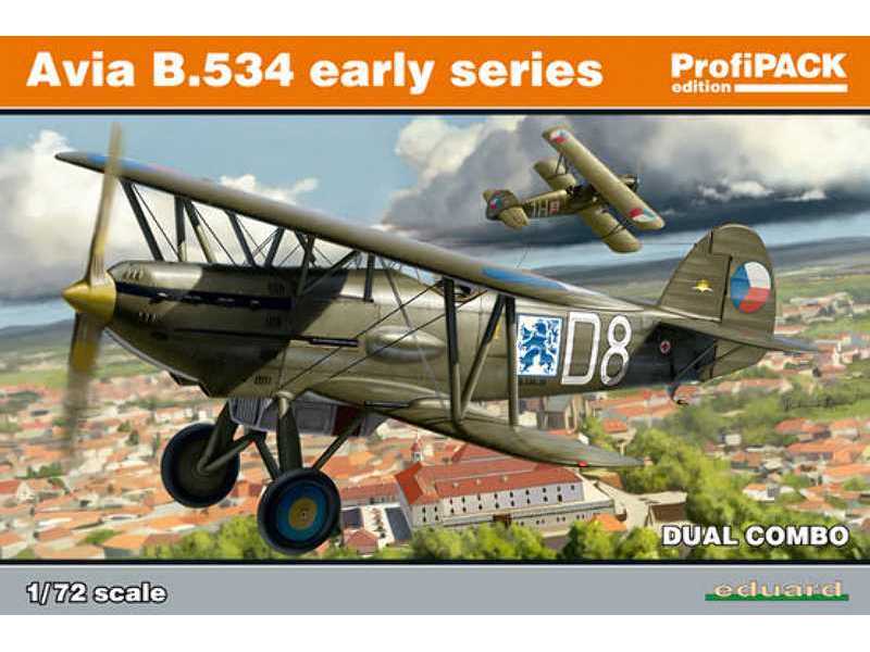 Avia B-534 early series DUAL COMBO 1/72 - zdjęcie 1 Avia B-534 early series DUAL COMBO 1/72 - zdjęcie 1