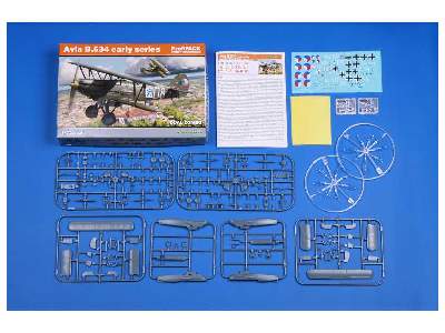 Avia B-534 early series DUAL COMBO 1/72 - zdjęcie 2