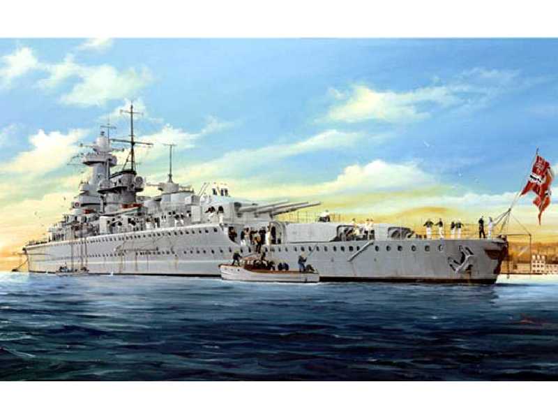 Niemiecki pancernik kieszonkowy Admiral Graf Spee - zdjęcie 1 Niemiecki pancernik kieszonkowy Admiral Graf Spee - zdjęcie 1
