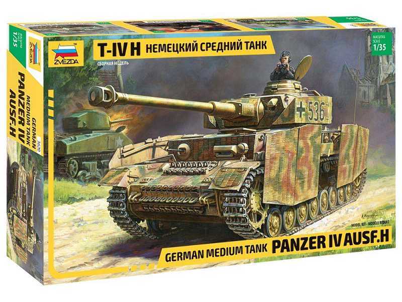 Pz.Kpfw.IV Ausf. H - niemiecki czołg średni - zdjęcie 1 Pz.Kpfw.IV Ausf. H - niemiecki czołg średni - zdjęcie 1