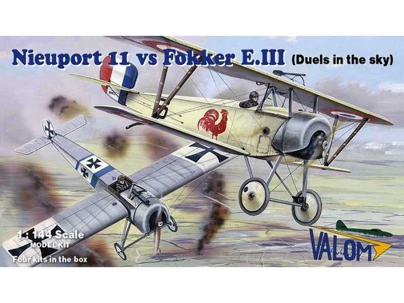 Nieuport 11 vs Fokker E.III - zdjęcie 1 Nieuport 11 vs Fokker E.III - zdjęcie 1