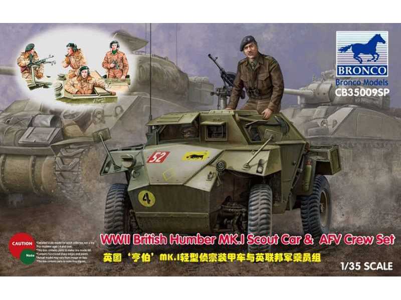 Samochód pancerny Humber Scout Car Mk.I z załogą - zdjęcie 1 Samochód pancerny Humber Scout Car Mk.I z załogą - zdjęcie 1