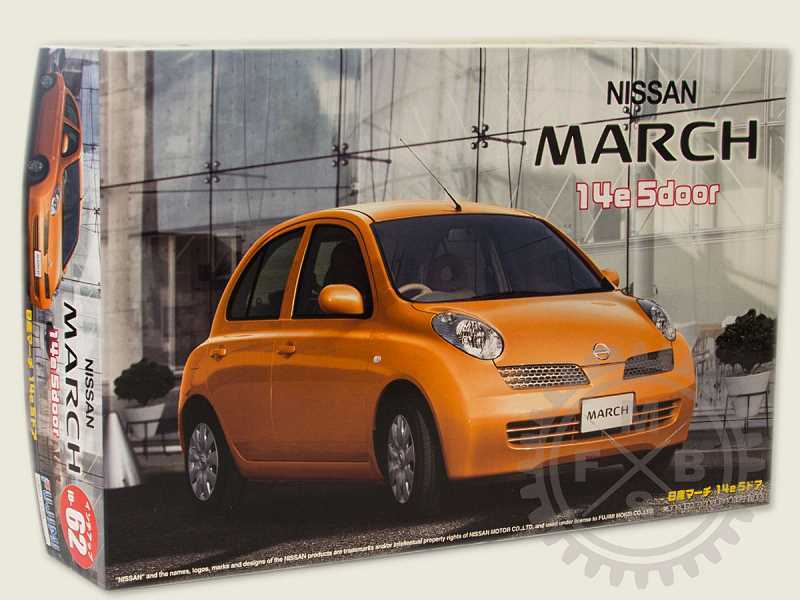 Nissan March/Micra 14e 5 doors - zdjęcie 1 Nissan March/Micra 14e 5 doors - zdjęcie 1