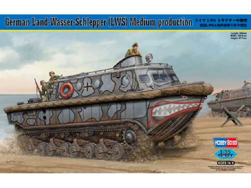 Niemiecka amfibia Land-Wasser-Schlepper (LWS) Medium production - zdjęcie 1 Niemiecka amfibia Land-Wasser-Schlepper (LWS) Medium production - zdjęcie 1
