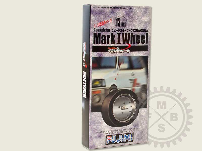 Wheelset: 13inch Speedstar Mark I Wheel&Tire Set f/Modification - zdjęcie 1 Wheelset: 13inch Speedstar Mark I Wheel&Tire Set f/Modification - zdjęcie 1
