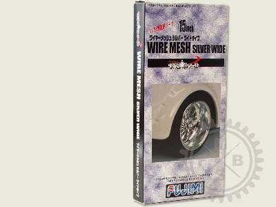 Wheelset: 15inch Wire Silver Wide - zdjęcie 1