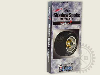 Wheelset: 15inch Shadow Spoke Wheel&Tire Set - zdjęcie 1