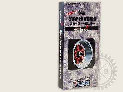 Wheelset: 14inch Star Formula Wheel & Tire Set - zdjęcie 1