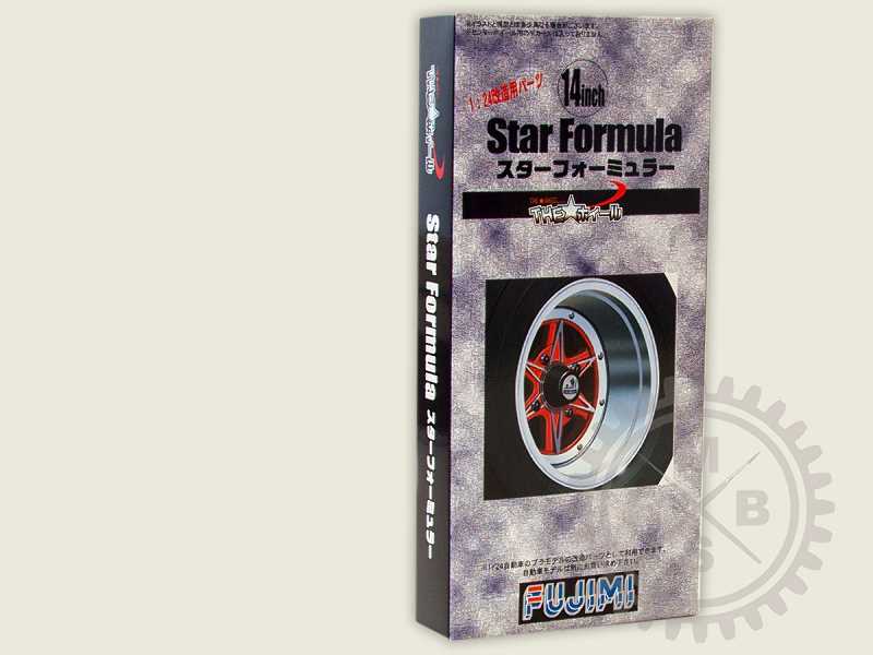 Wheelset: 14inch Star Formula Wheel & Tire Set - zdjęcie 1 Wheelset: 14inch Star Formula Wheel & Tire Set - zdjęcie 1