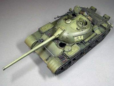 T-54-2 radziecki średni czołg - z wnętrzem - model 1949 - zdjęcie 76
