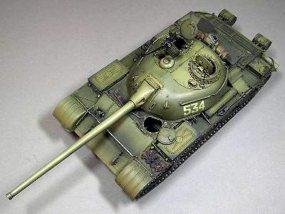 T-54-2 radziecki średni czołg - z wnętrzem - model 1949 - zdjęcie 80