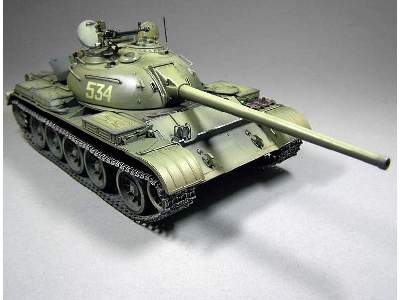 T-54-2 radziecki średni czołg - z wnętrzem - model 1949 - zdjęcie 82