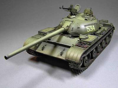 T-54-2 radziecki średni czołg - z wnętrzem - model 1949 - zdjęcie 84