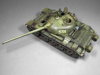 T-54-2 radziecki średni czołg - z wnętrzem - model 1949 - zdjęcie 85