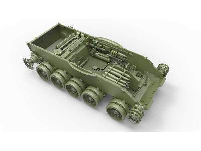 T-54-2 radziecki średni czołg - z wnętrzem - model 1949 - zdjęcie 101