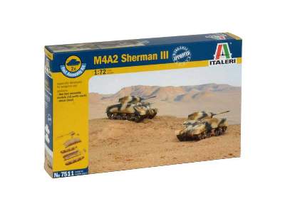 M4A2 Sherman III  - 2 modele do szybkiego złożenia - zdjęcie 2