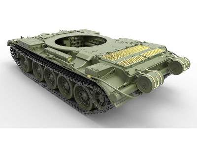 T-54-2 radziecki średni czołg - z wnętrzem - model 1949 - zdjęcie 107