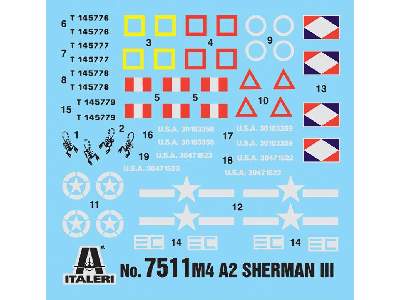 M4A2 Sherman III  - 2 modele do szybkiego złożenia - zdjęcie 3