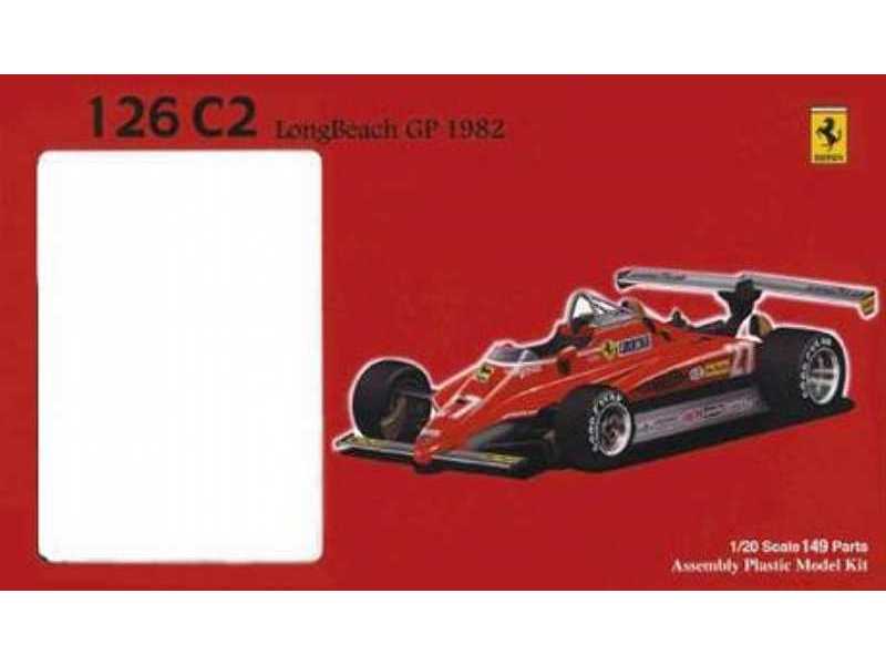 Ferrari 126C2 Longbeach GP 1982 - zdjęcie 1 Ferrari 126C2 Longbeach GP 1982 - zdjęcie 1