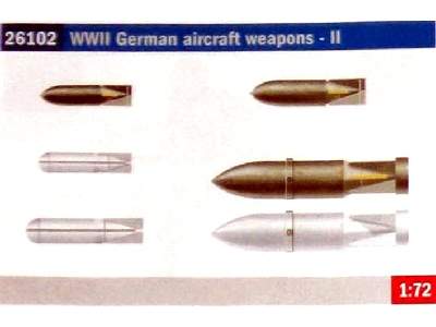 Zestaw uzbrojenia do niemieckich samolotów - II W.Ś. - zest. 2 - zdjęcie 1