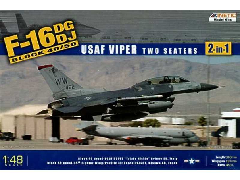 F-16DG/DJ Block 40/50 USAF Viper - 2-miejscowy - zdjęcie 1