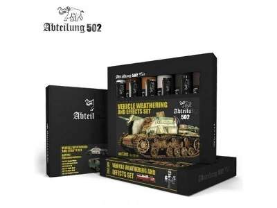 Abteilung Oil Paint Set - Vehicle Weathering and Effects Set (6x - zdjęcie 1