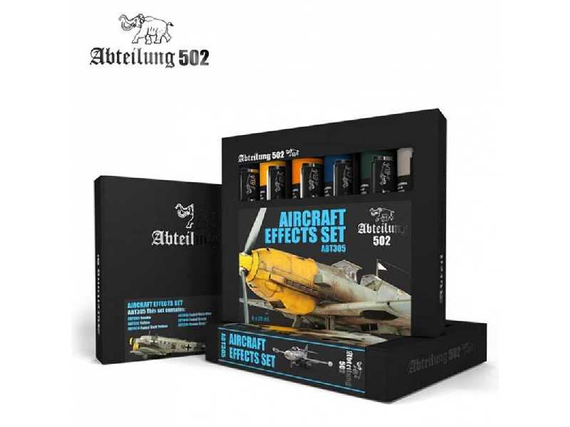 Abteilung Oil Paint Set - Aircraft Effects (6x 20ml) - zdjęcie 1 Abteilung Oil Paint Set - Aircraft Effects (6x 20ml) - zdjęcie 1