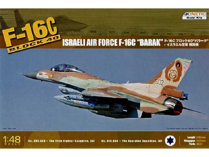 F-16C Block 40 Barak Israeli AF - zdjęcie 1
