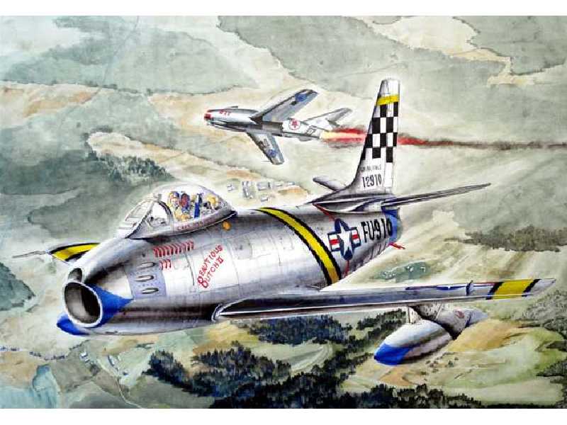 F-86F-30 Sabre USAF - zdjęcie 1 F-86F-30 Sabre USAF - zdjęcie 1
