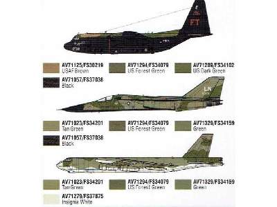 Zestaw farb Model Air Lotnictwo Amerykańskie - Wietnam - zdjęcie 2